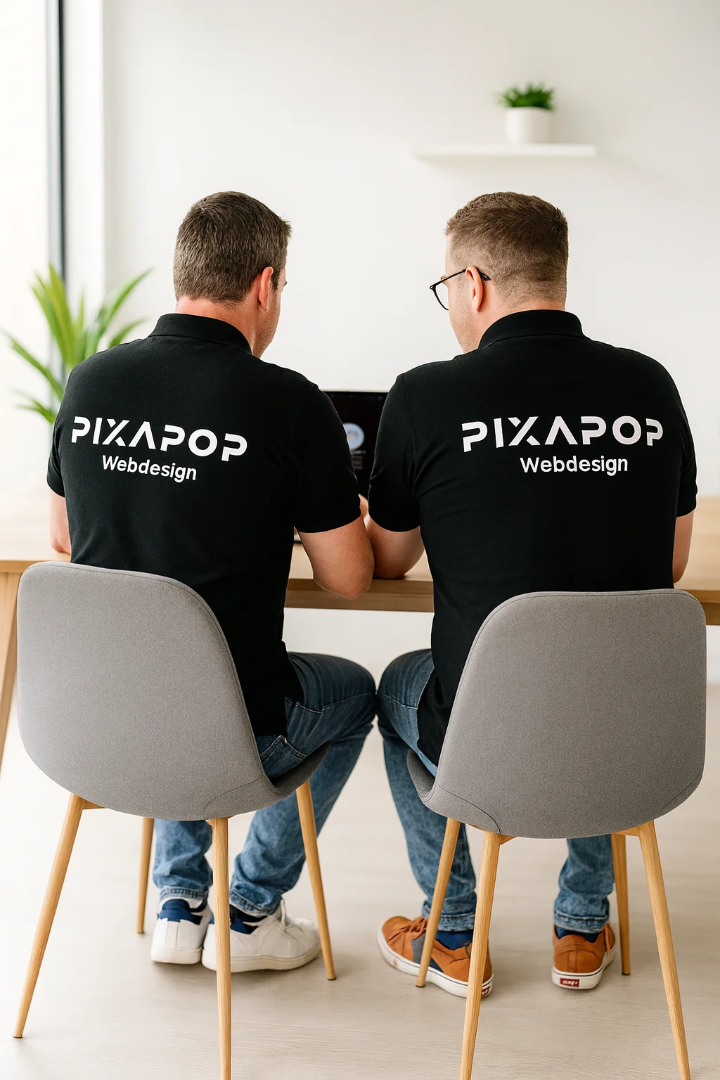 Pixapop-team: webdesign, SEO en automatisatie voor KMO's
