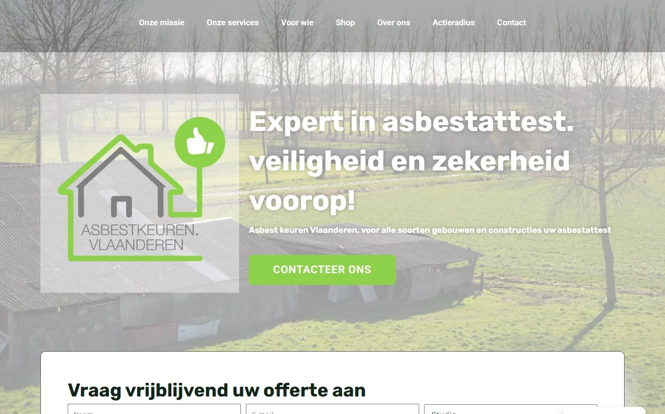 Asbest Keuren Vlaanderen