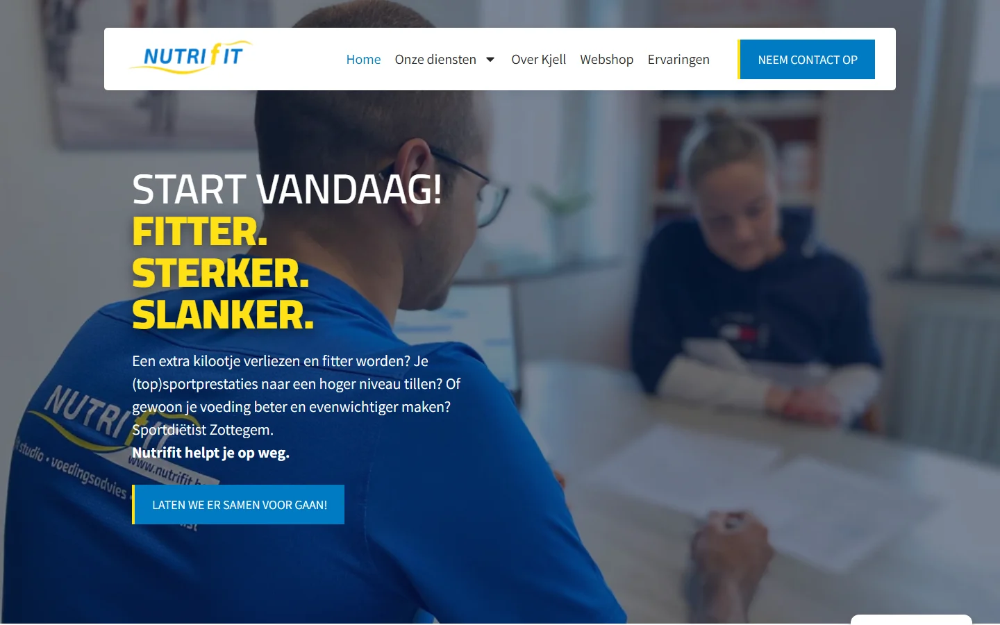 Nutrifit website